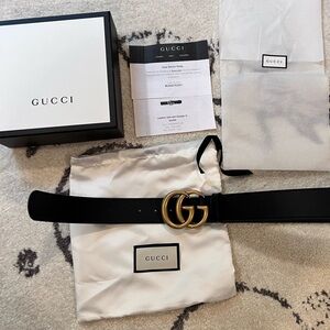 Gucci Belt - with box & everything!